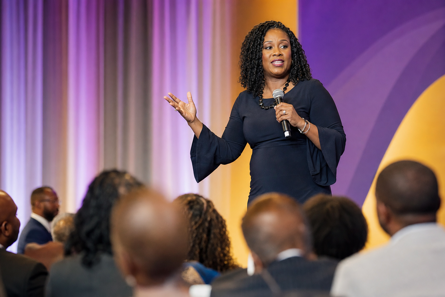Dr. Jamiylah Jones speaking on AI in education